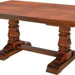 Provincial Cottage Table Solid Top